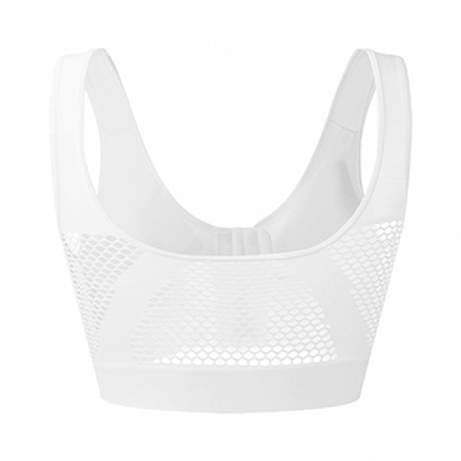 thumbnail image 4 of Sujetador con botones y aberturas para mujer: transpirable, sin aros, tirantes ajustables, tallas S-XXL, conversión EE. UU./UE, 4 of 8